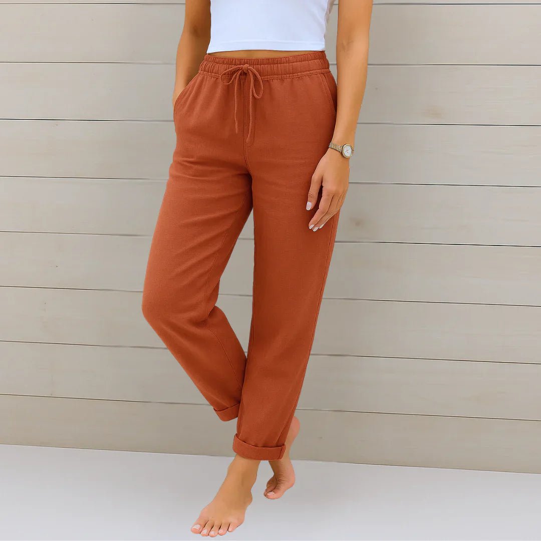 Elise | Luchtige Dames Zomerbroek - bellanza