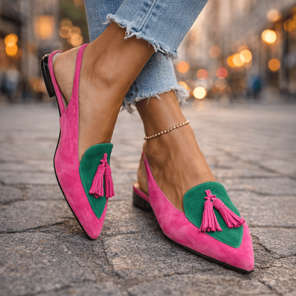 Élodie | Elegante Sandalen met Kwasten - Bellanza