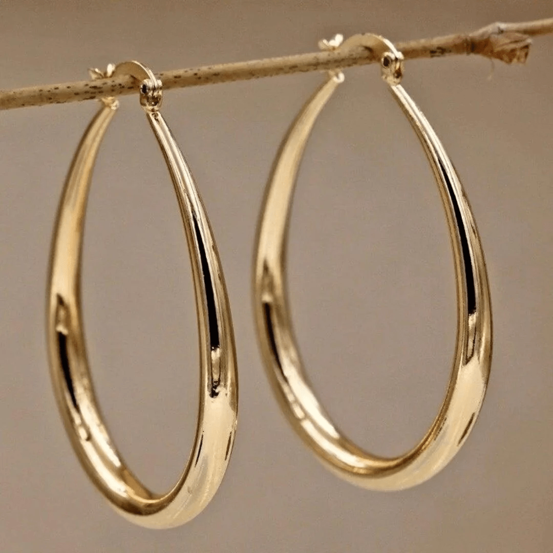 Exclusieve vintage gouden oorbellen - Bellanza