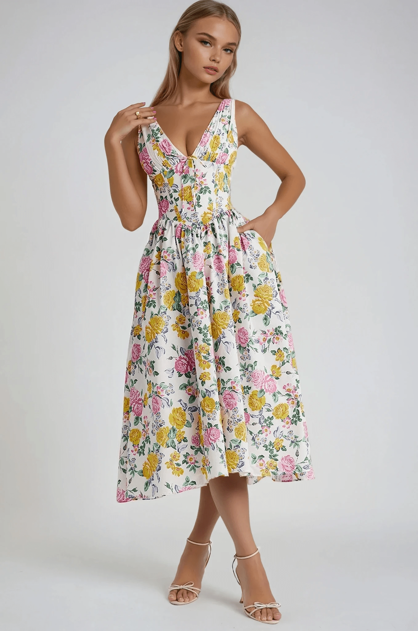 Floréa | Elegante Zomerjurk - bellanza