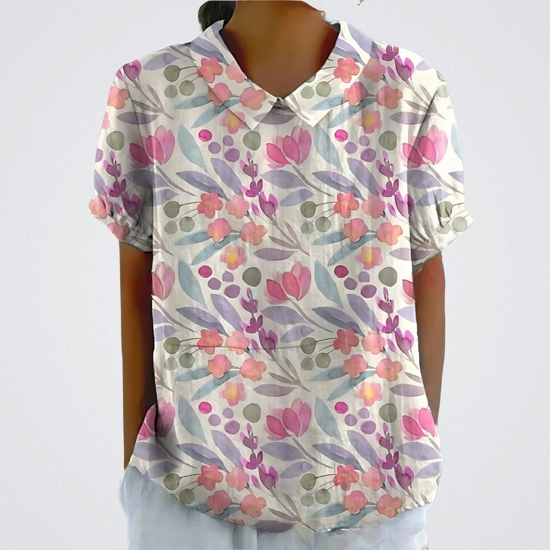 Floréa | Stijlvolle Zomer Blouse - bellanza