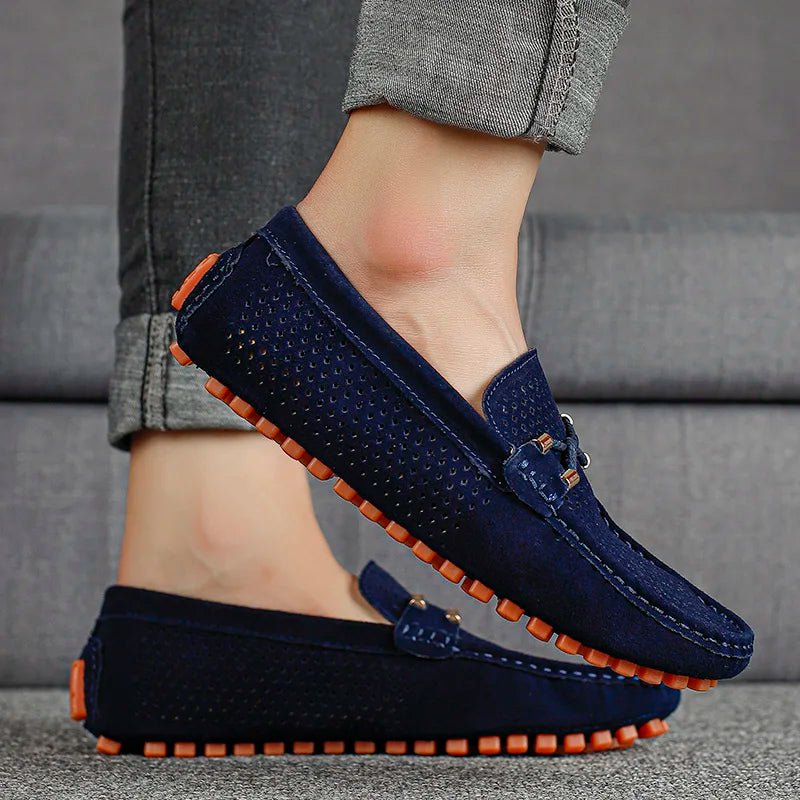 Giovanni™ | Ademende Leren Loafers - bellanza