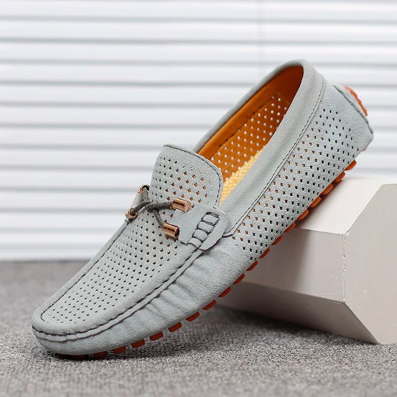 Giovanni™ | Ademende Leren Loafers - bellanza
