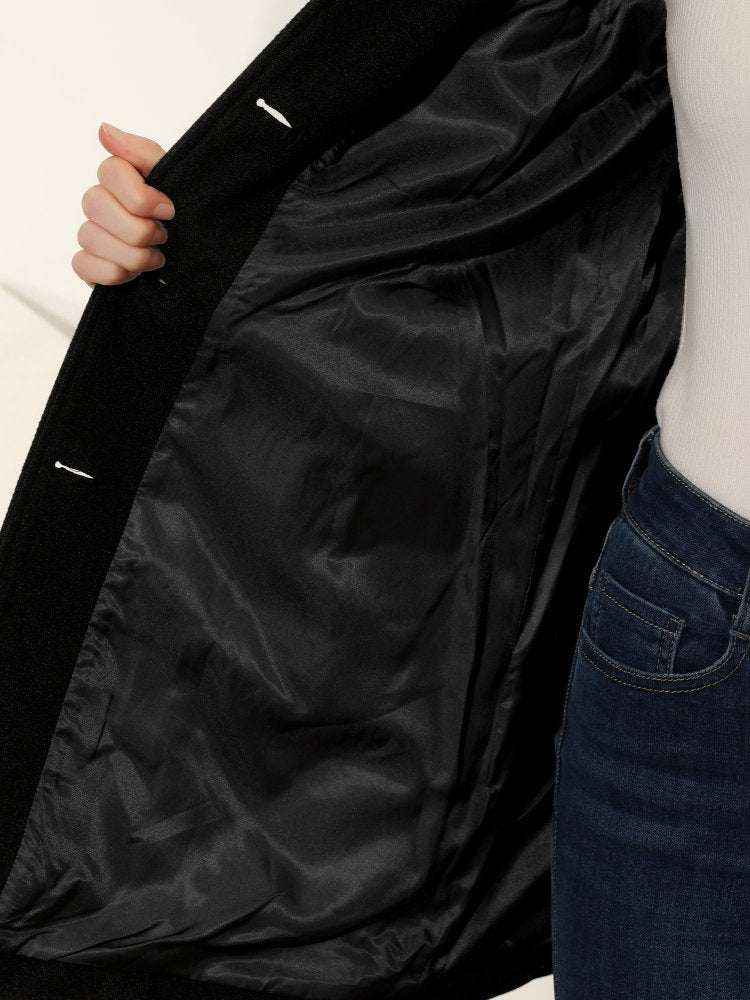 Gisel | Elegante winterjas voor dames met knopen - Bellanza