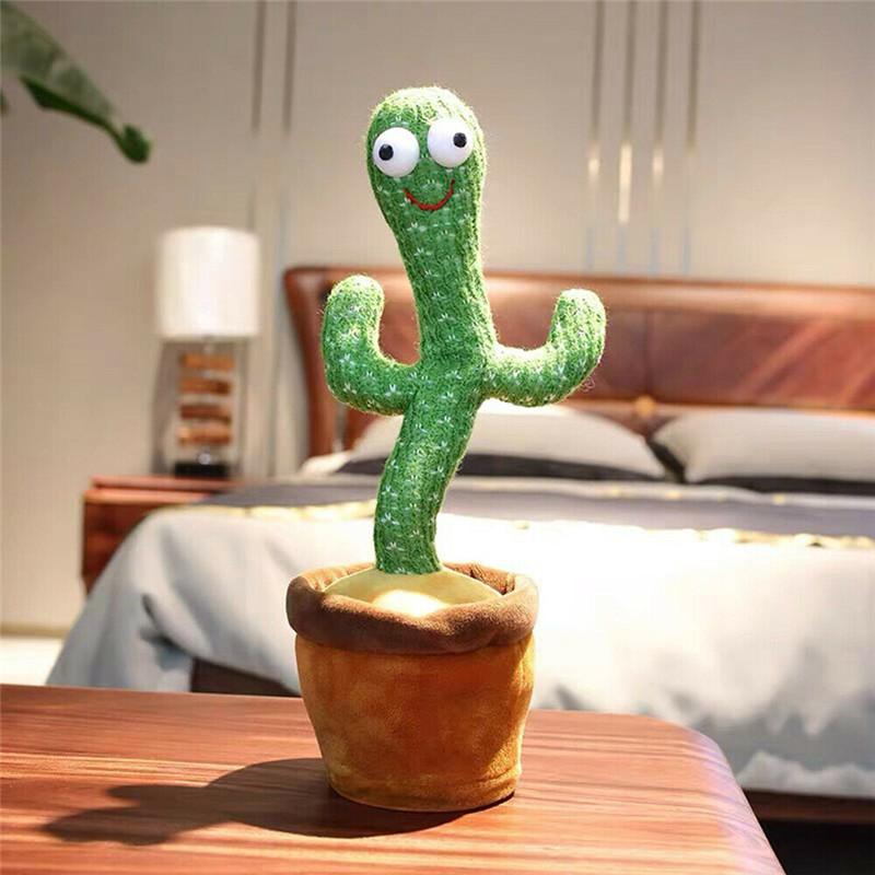 Happy Cactus™ - Reageert op geluid - De pratende cactus - bellanza