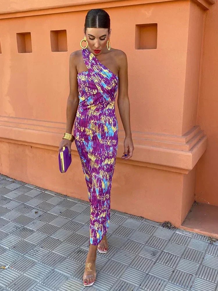 Irmgardi – Elegante midi - jurk - bellanza