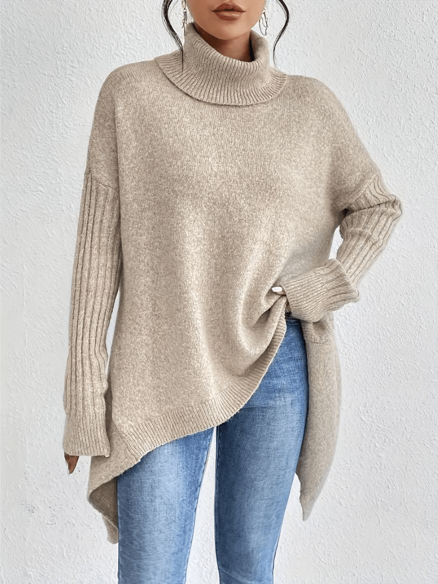Isabelle | Elegante Oversized Coltrui met Warme Binnenvoering - Bellanza