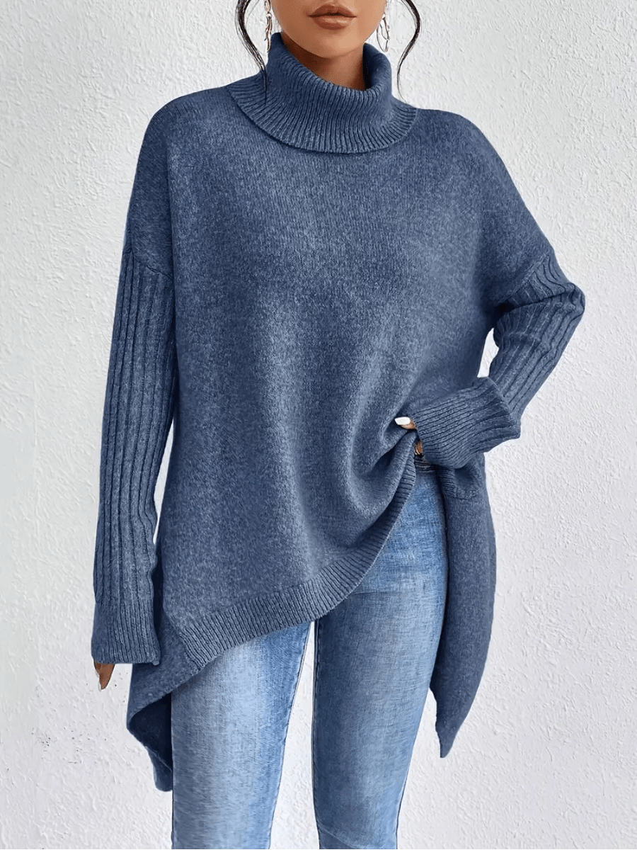 Isabelle | Elegante Oversized Coltrui met Warme Binnenvoering - Bellanza