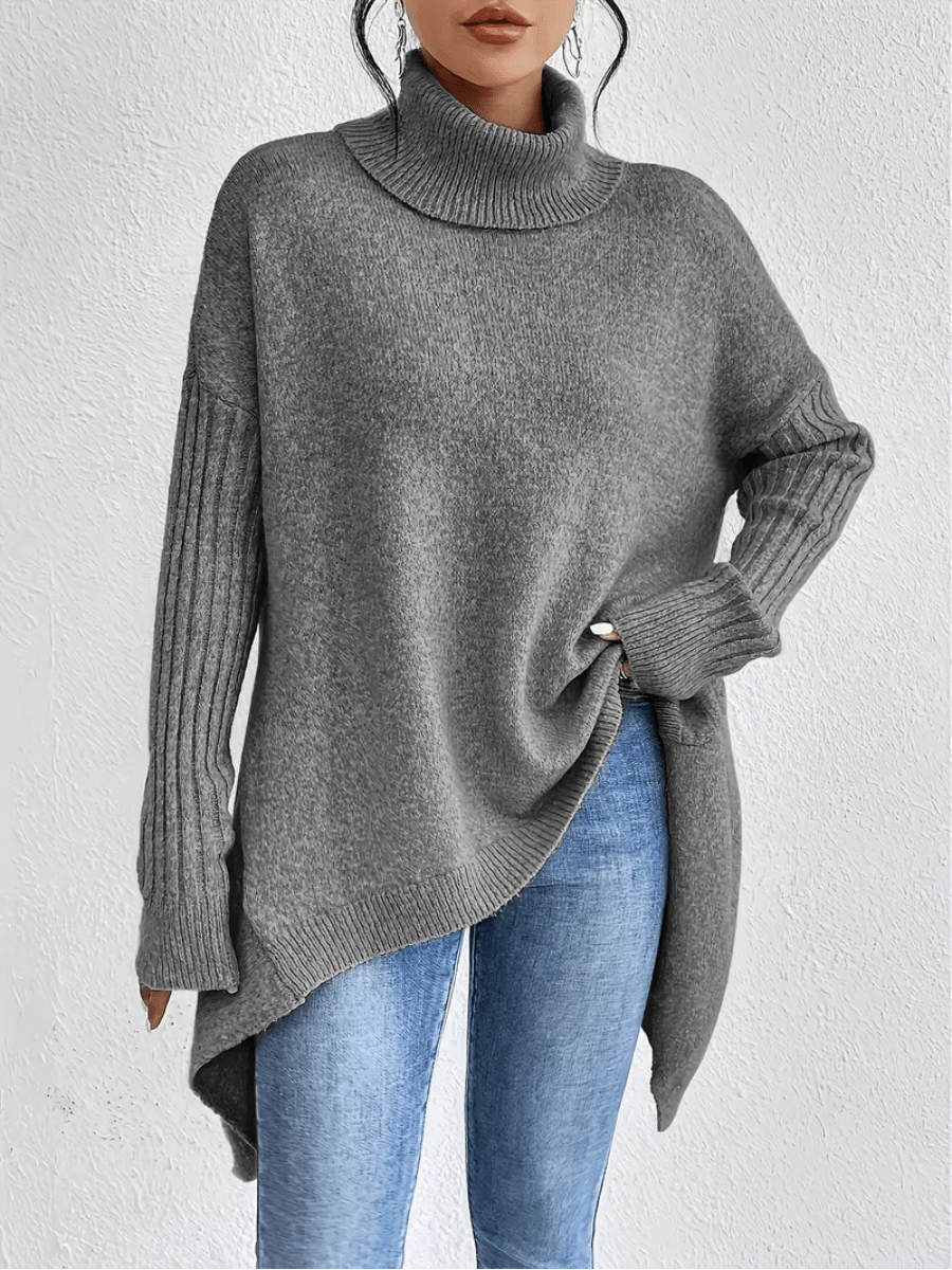 Isabelle | Elegante Oversized Coltrui met Warme Binnenvoering - Bellanza