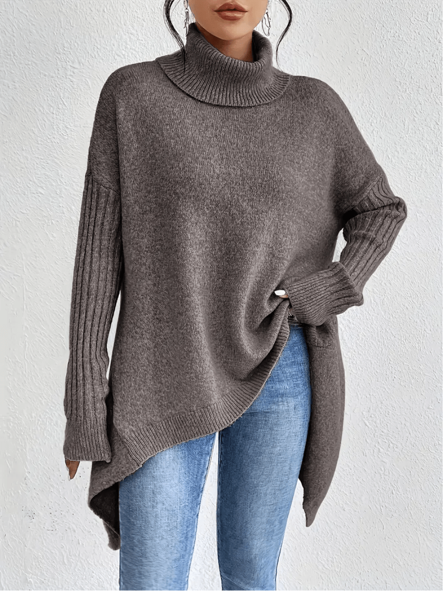Isabelle | Elegante Oversized Coltrui met Warme Binnenvoering - Bellanza