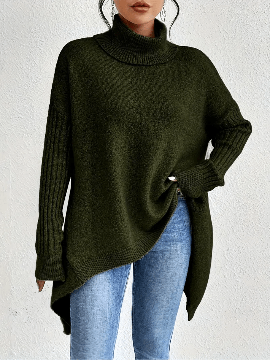 Isabelle | Elegante Oversized Coltrui met Warme Binnenvoering - Bellanza