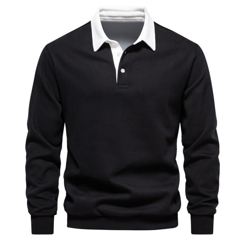 James I Poloshirt met lange mouw - bellanza