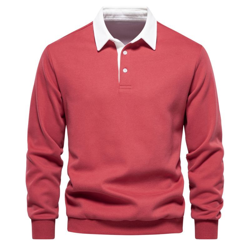 James I Poloshirt met lange mouw - bellanza