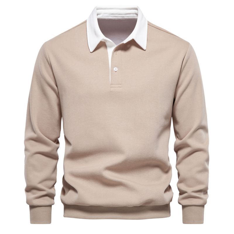 James I Poloshirt met lange mouw - bellanza