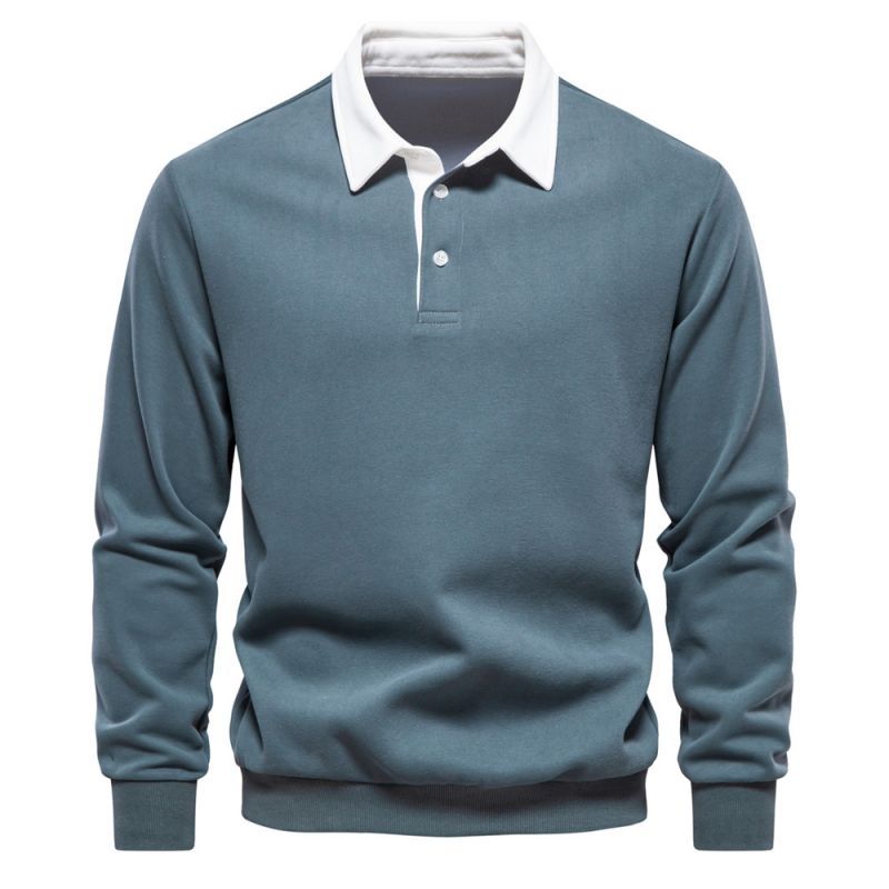 James I Poloshirt met lange mouw - bellanza