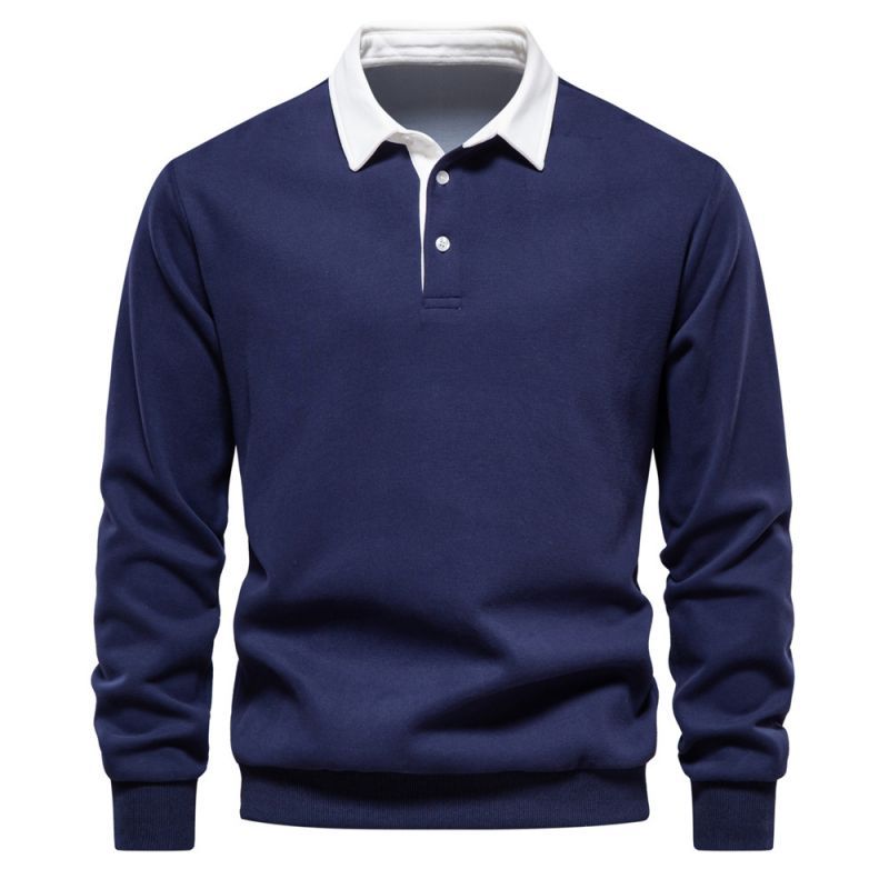 James I Poloshirt met lange mouw - bellanza