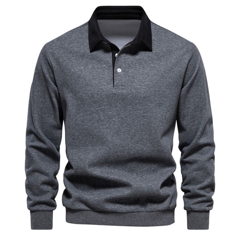 James I Poloshirt met lange mouw - bellanza