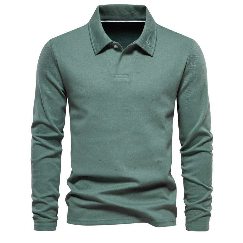 Jay™ | Luxe Poloshirt met Perfecte Pasvorm voor Comfort en Elegantie - bellanza