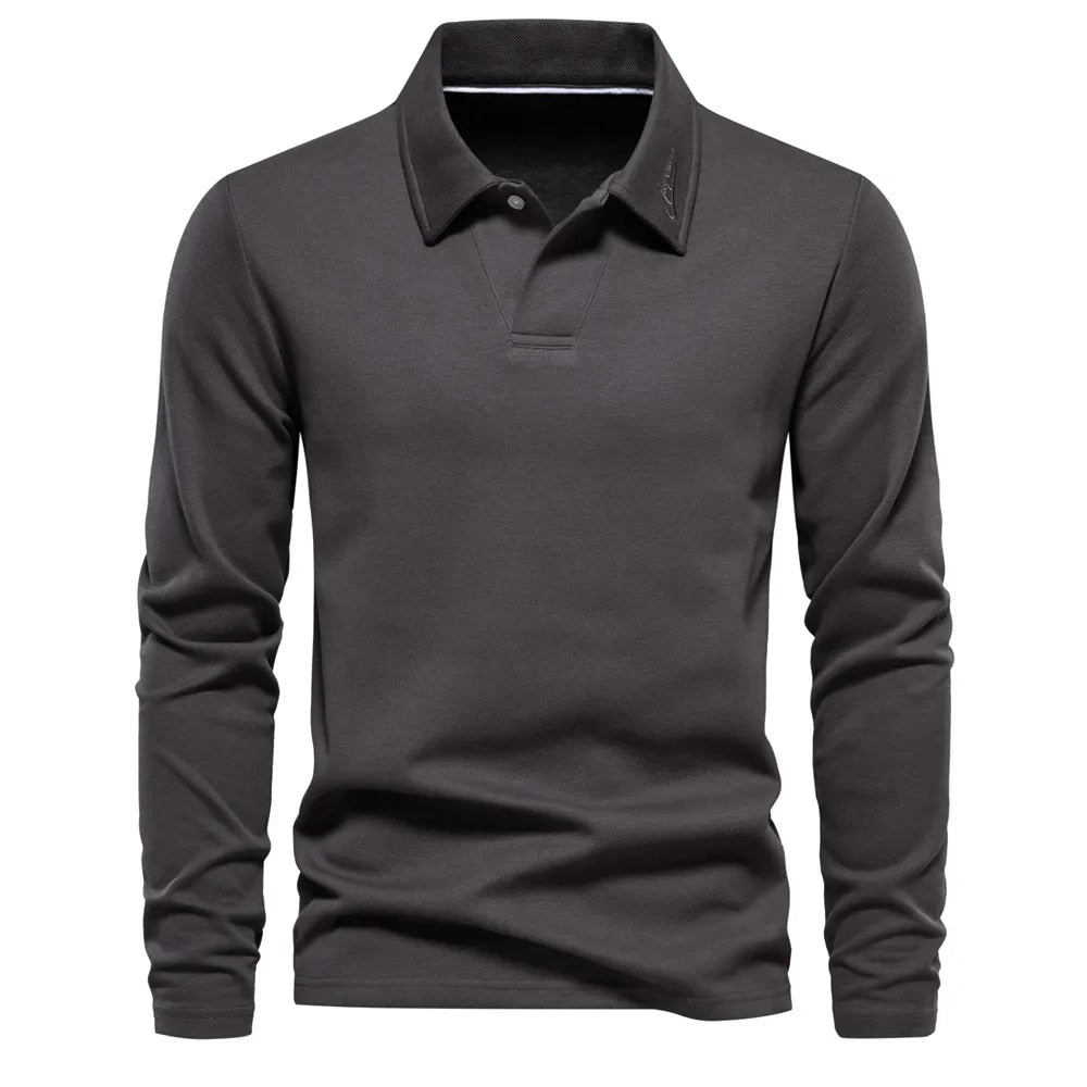 Jay™ | Luxe Poloshirt met Perfecte Pasvorm voor Comfort en Elegantie - bellanza