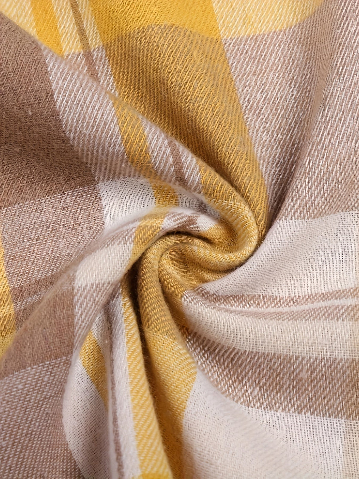 Jolanda | Elegante Geruite Zomer Blouse met Lange Mouwen - Bellanza