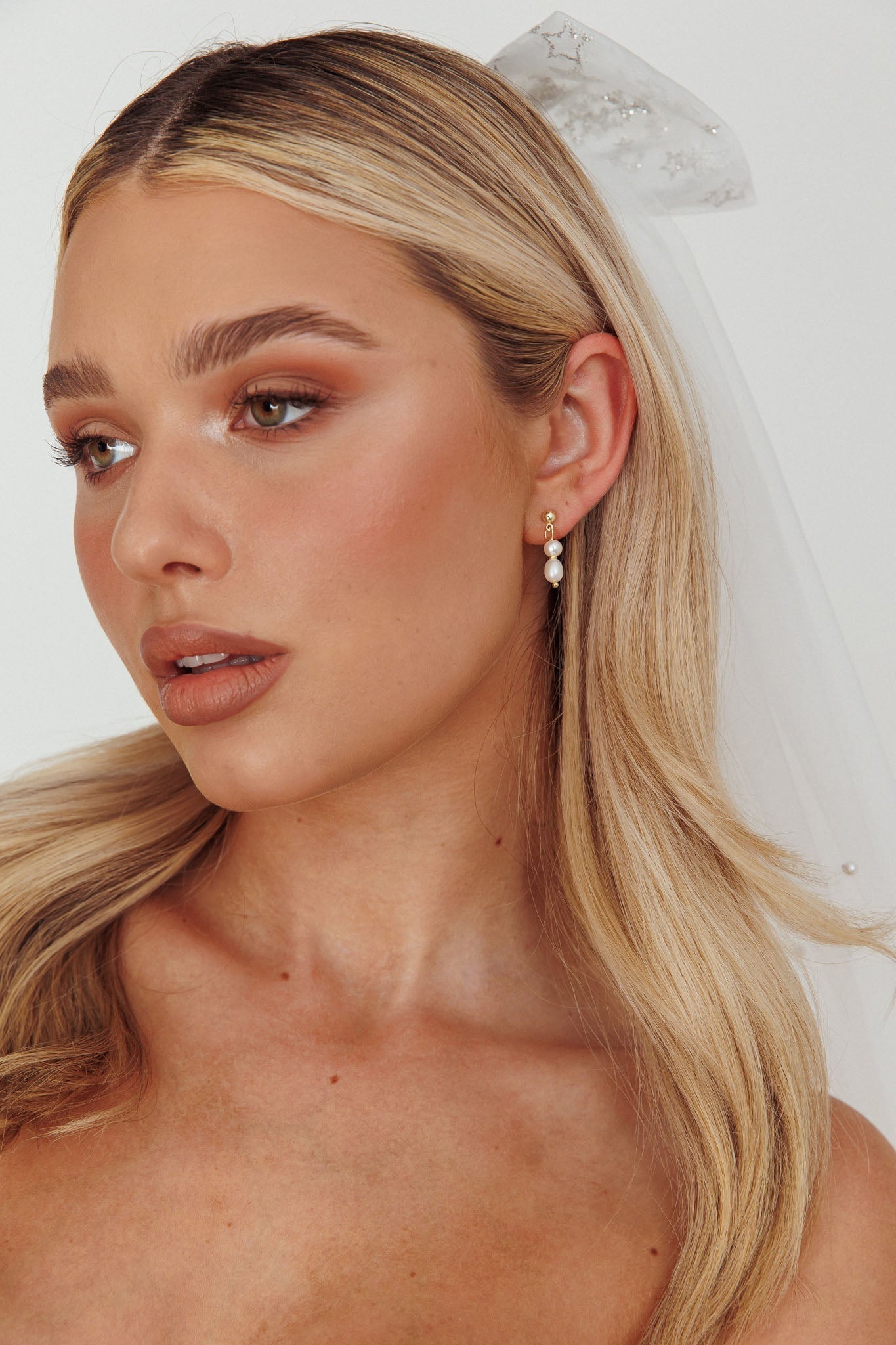 Julia Or Oorbellen met Parels - Bellanza