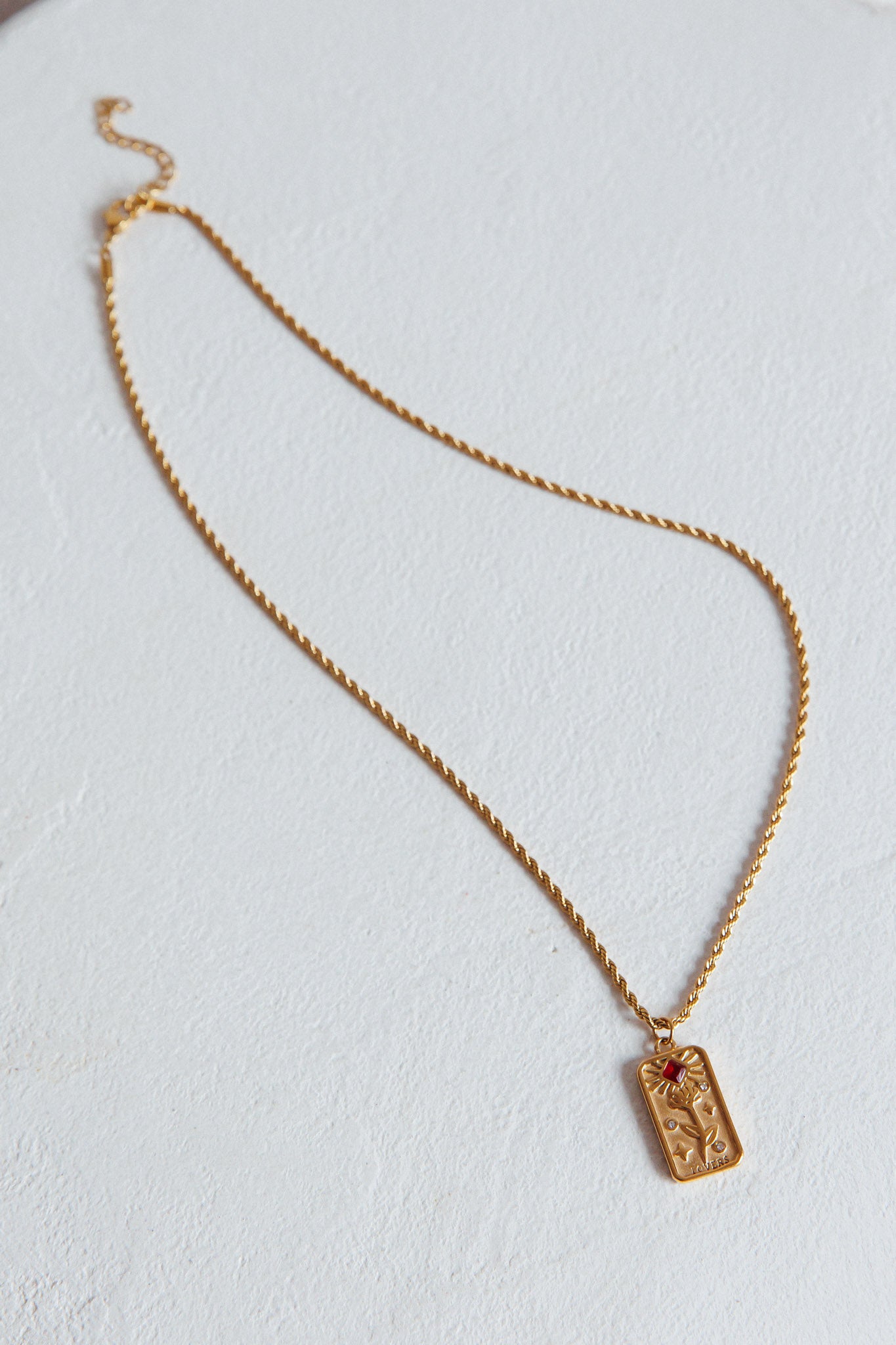 Ketting Hanger Koord Ida Goud - Bellanza