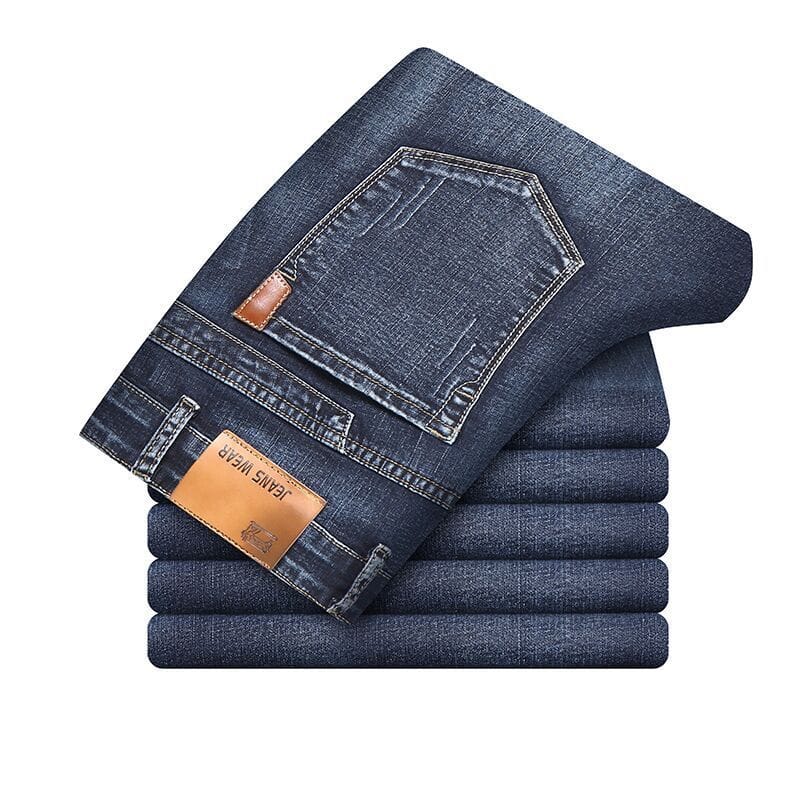 Kian | Slanke & stretch denim broek voor heren - Bellanza