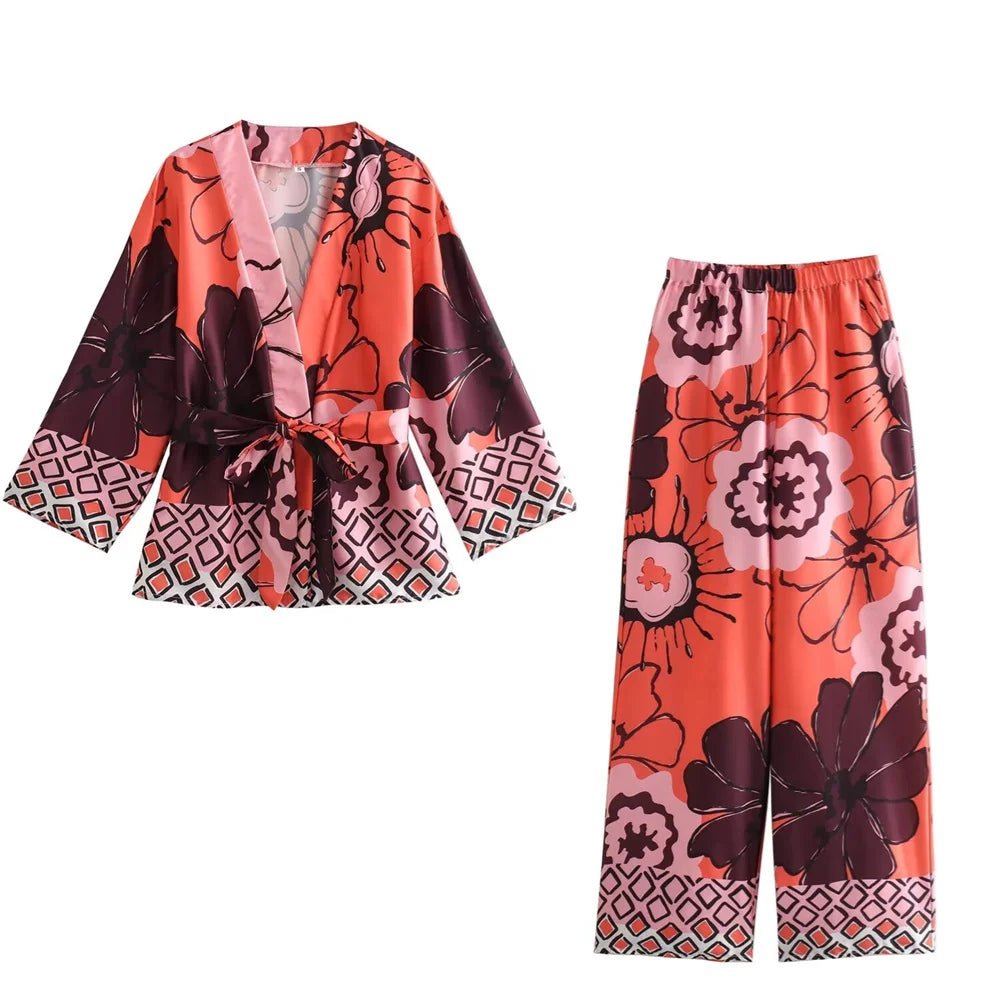 Klaudia | Compleet Modern Geprinte Set - bellanza