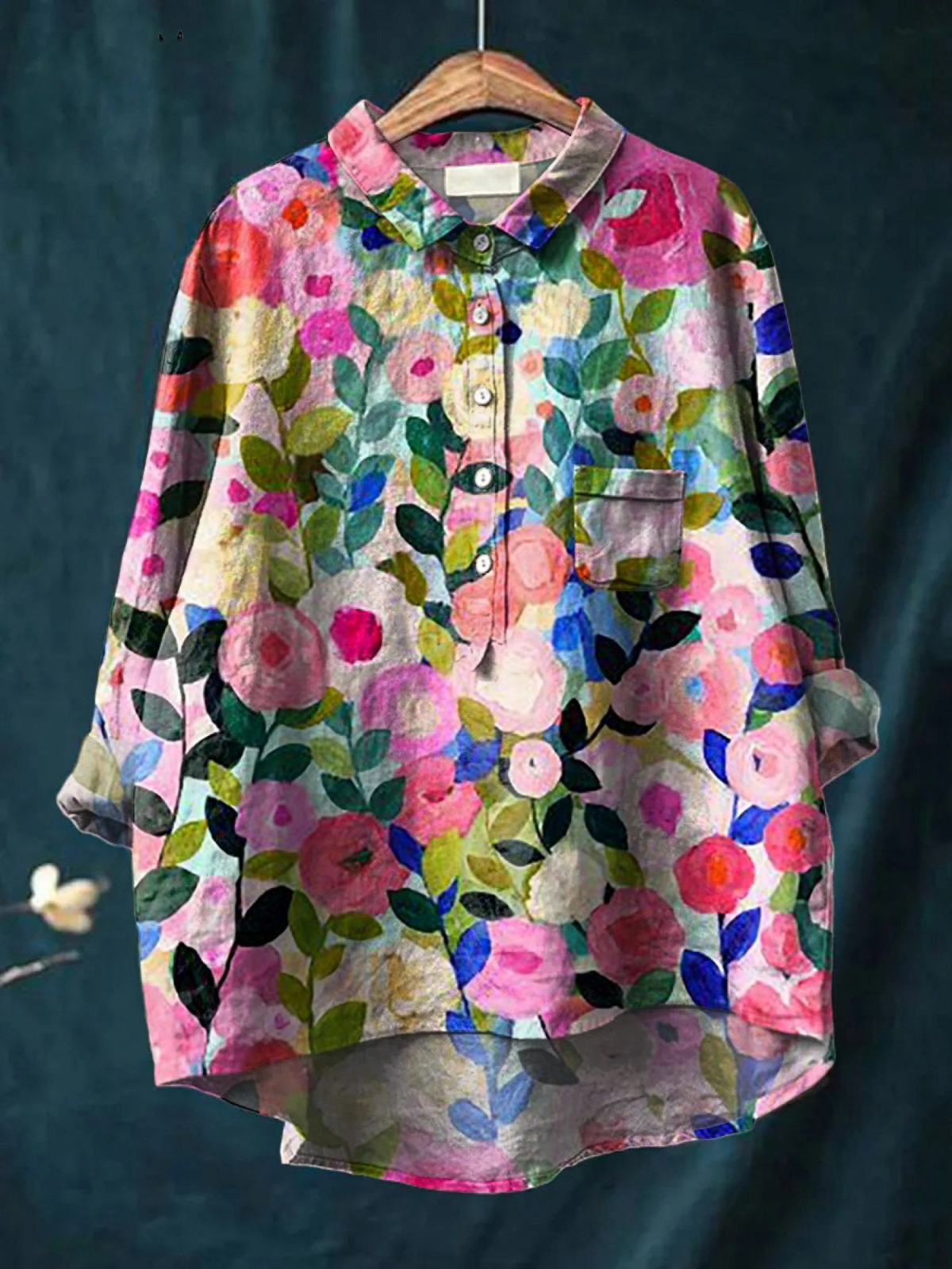 Leah - Casual Overhemd Lente - Bellanza