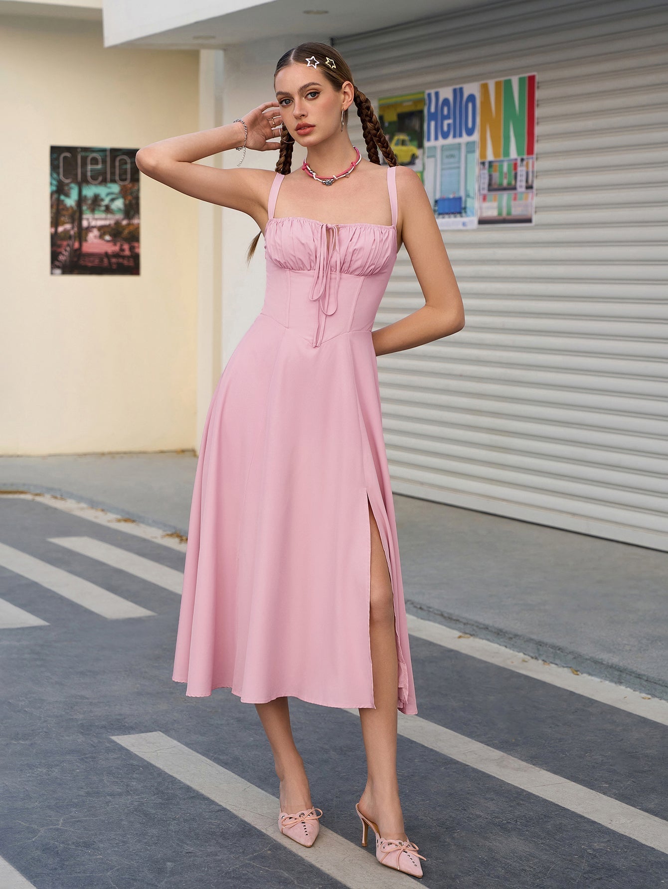 Lena | Elegante Zomerjurk - bellanza