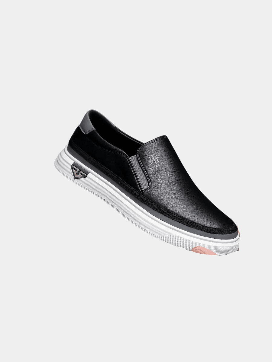 Levin | Casual leren instapschoenen voor heren - Bellanza