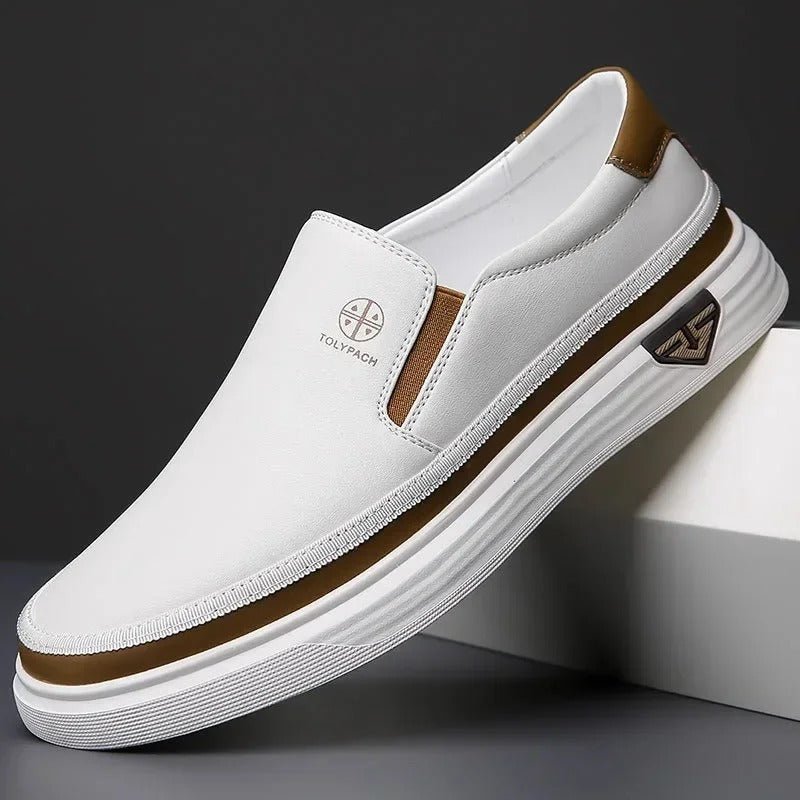 Levin | Casual leren instapschoenen voor heren - Bellanza