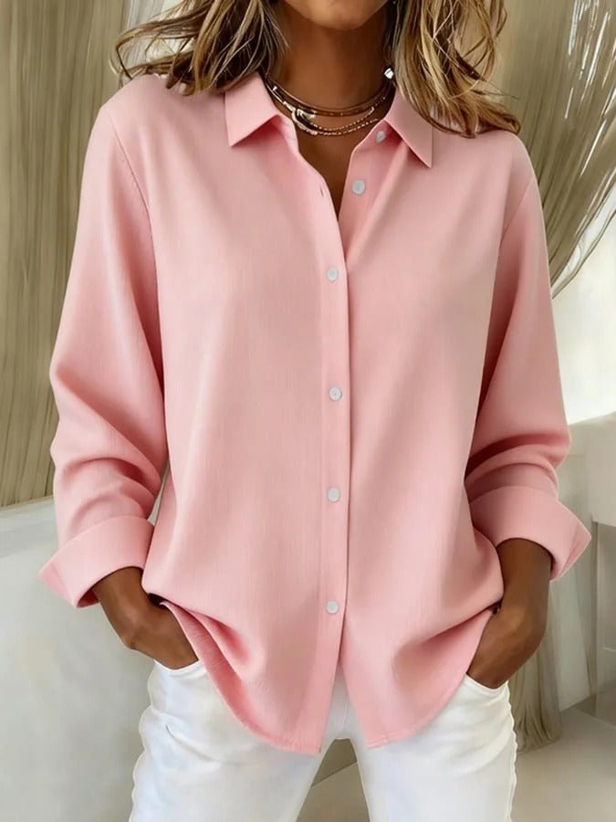 Lina – Elegante blouse met knoopsluiting - Bellanza