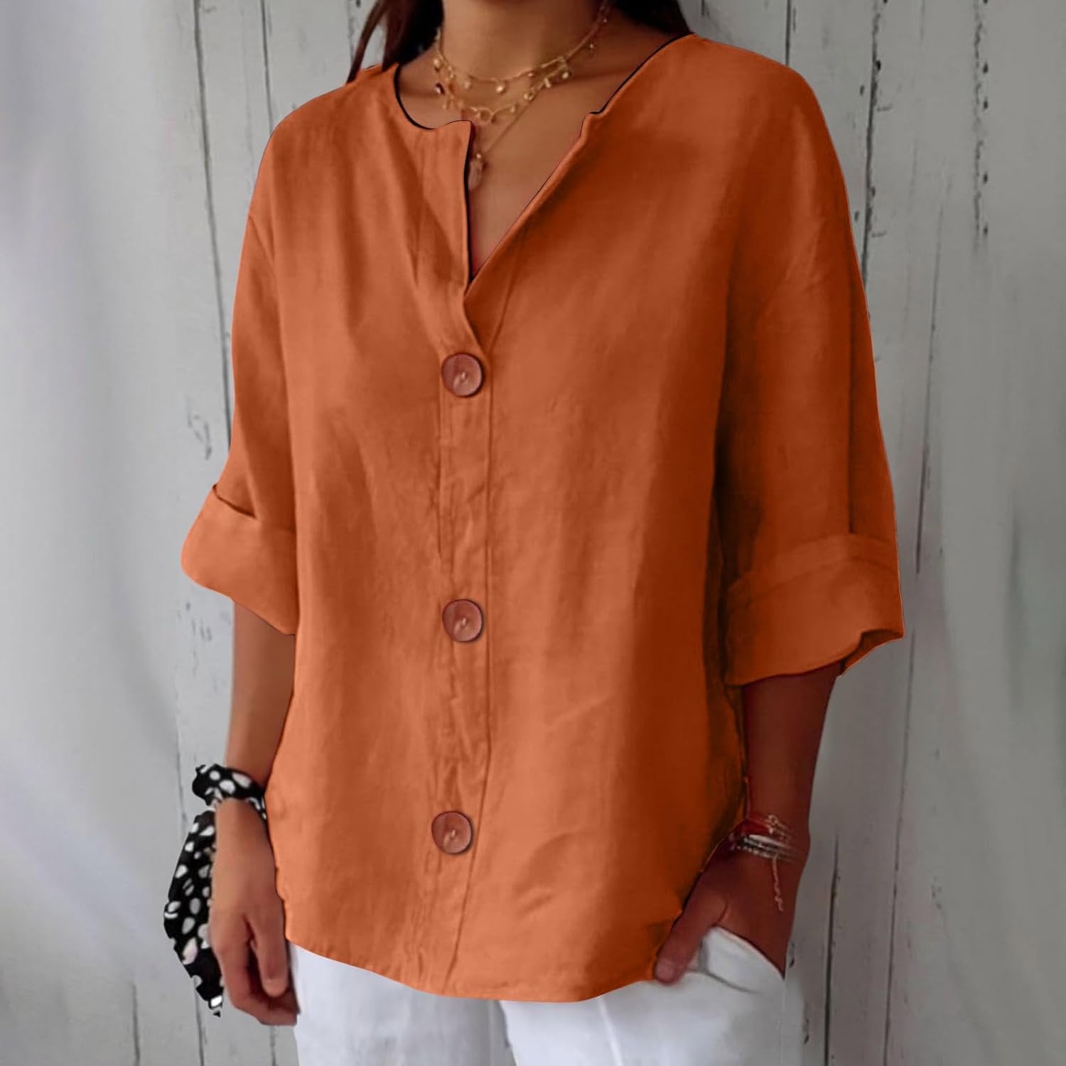 Lisa - Casual Dames Blouse - bellanza