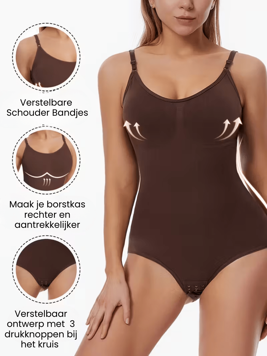 Lola™ | Shapewear bodysuit met buikcontrole & billenlift - Bellanza