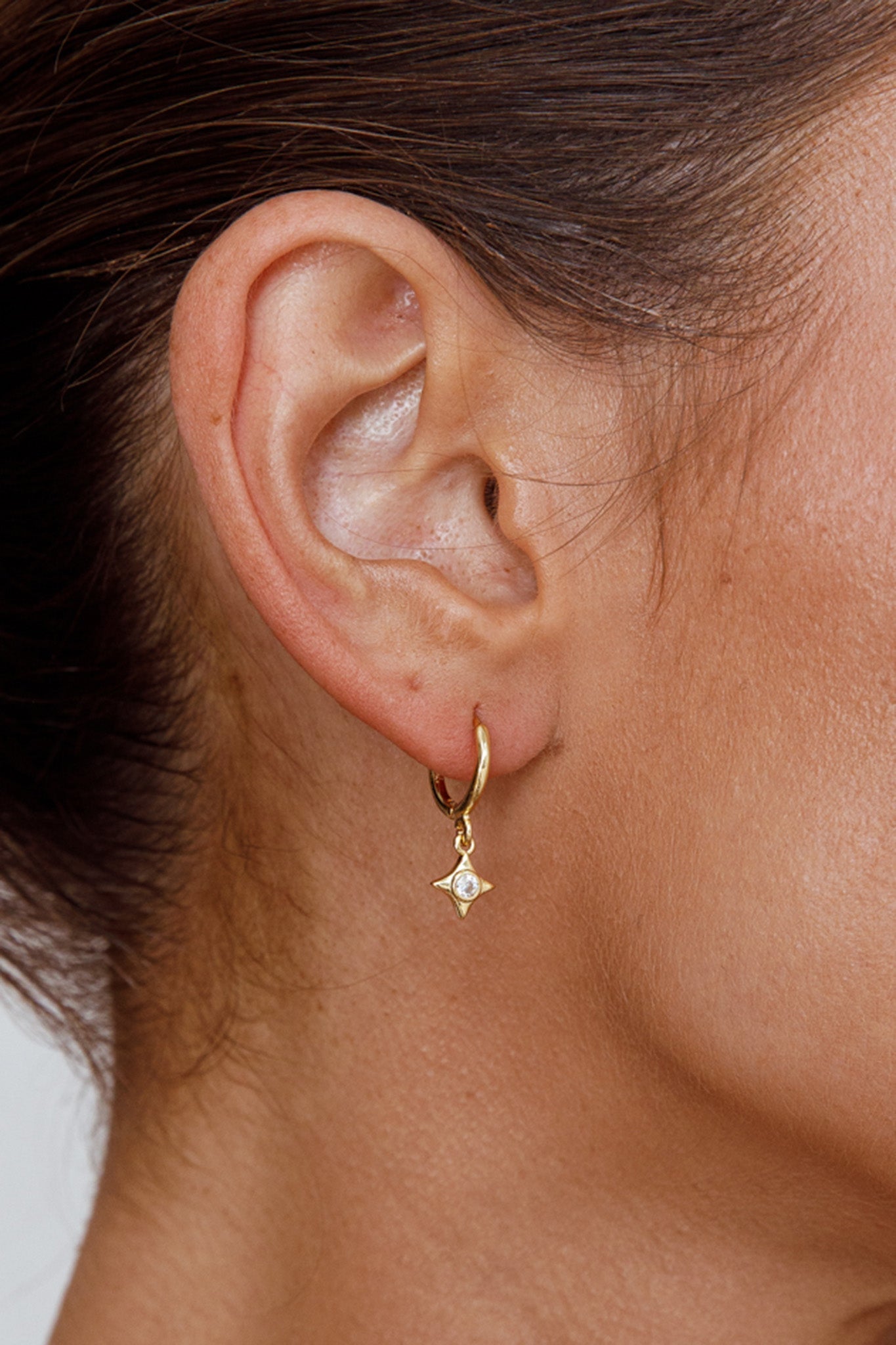 Lucida Diamant Goud Oorbellen - Bellanza