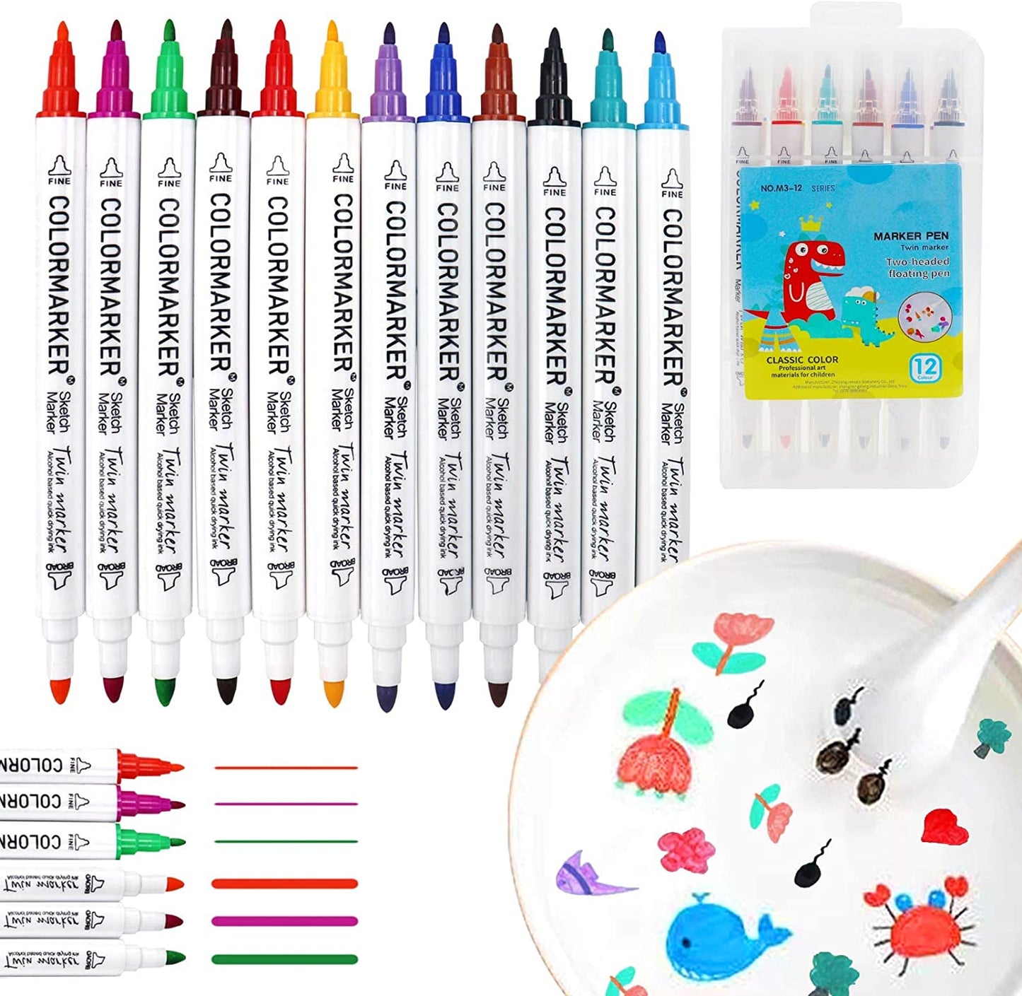 Magic Water Pen™ | Creatieve kunstwerken in het water - Waterpaint (+ GRATIS keramische lepel) - bellanza