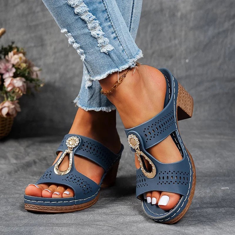 Maria™ | Chique en comfortabele orthopedische sandalen - bellanza