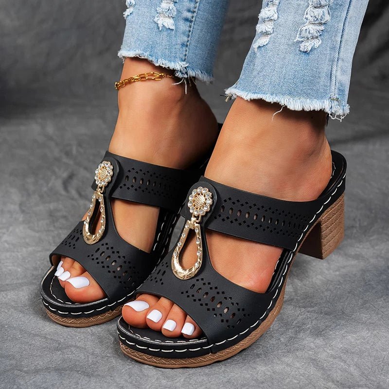 Maria™ | Chique en comfortabele orthopedische sandalen - bellanza