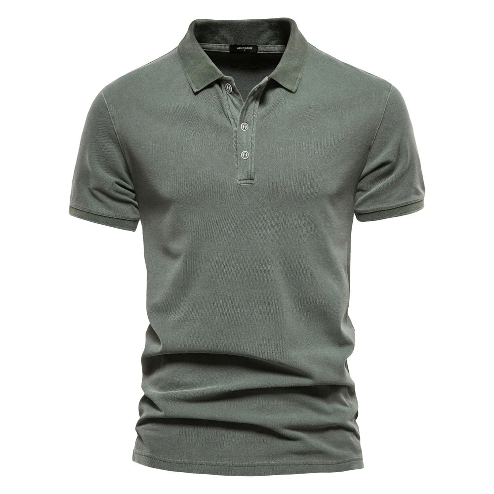 Mitchel | Katoenen Heren Polo - bellanza