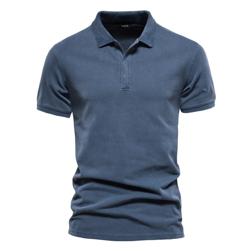 Mitchel | Katoenen Heren Polo - bellanza