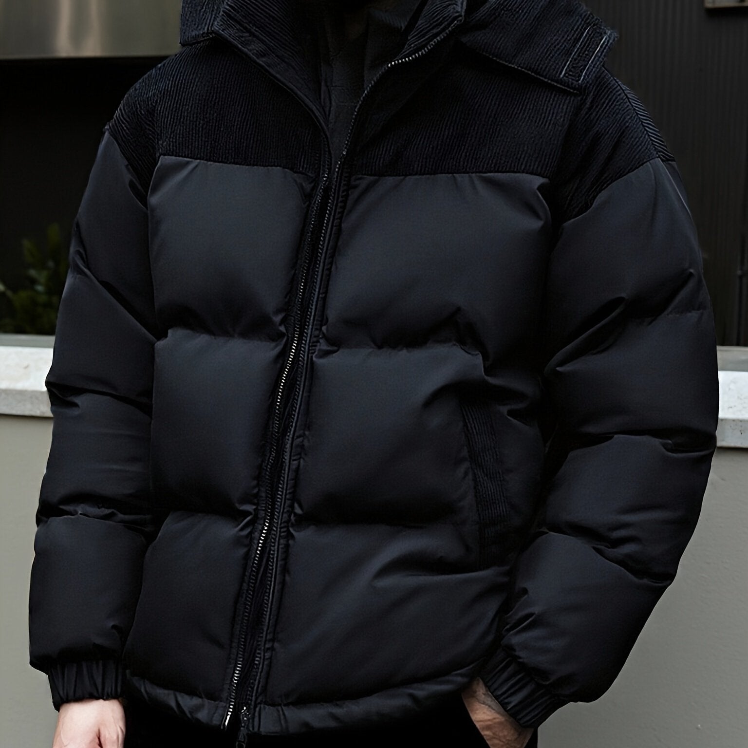 Niek | Winterjas met capuchon voor heren - Bellanza