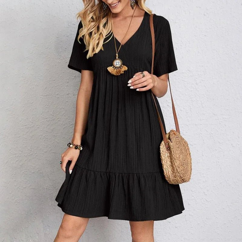 Olivia | Elegante Midi - jurk - bellanza