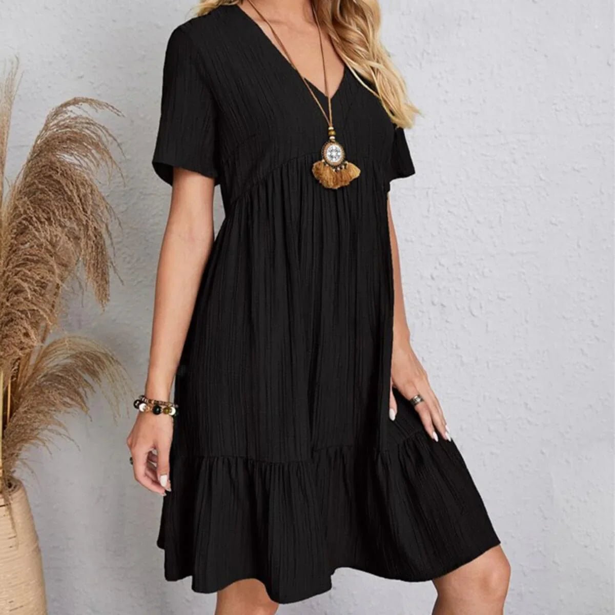 Olivia | Elegante Midi - jurk - bellanza