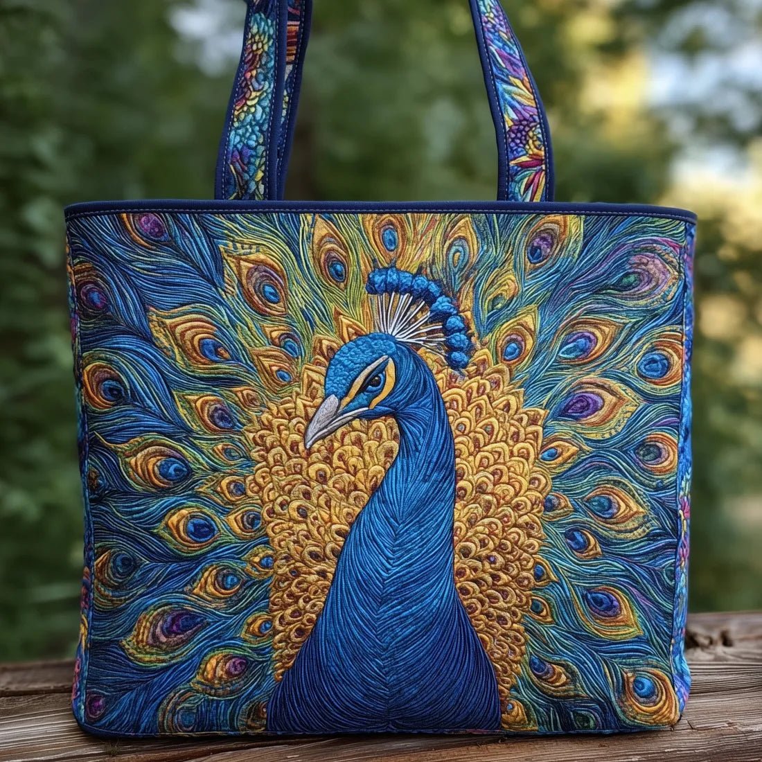 Paon - Gequilt Tote Tas Stralend - Bellanza