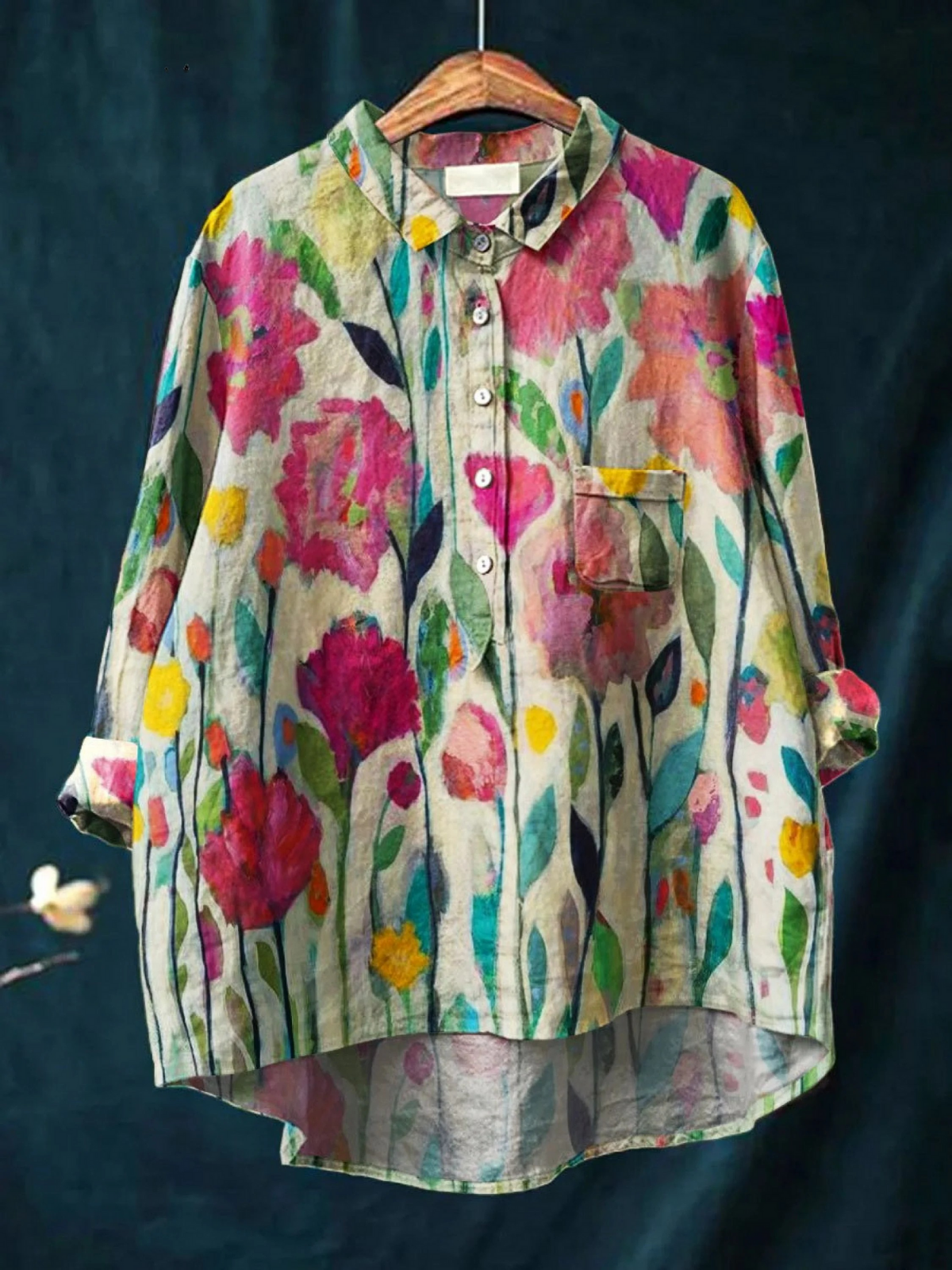 Phoebe - Lichte Vintage Blouse - Bellanza