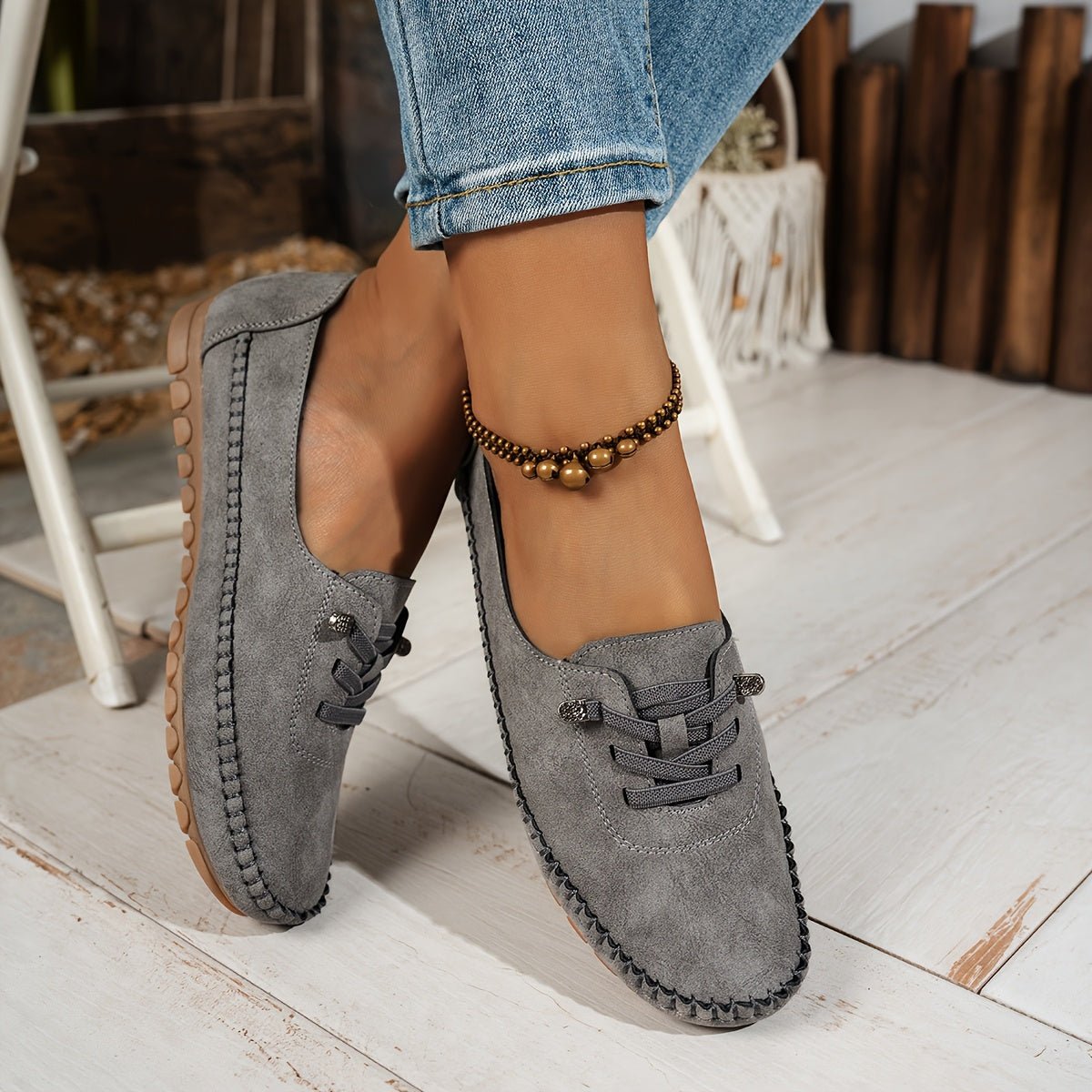 Raye | Chique flexibele orthopedische loafers - Bellanza