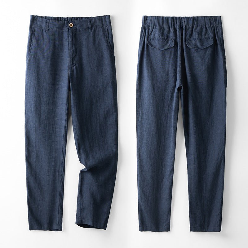 Riviera - Linnen Tailored Fit Chino's - bellanza