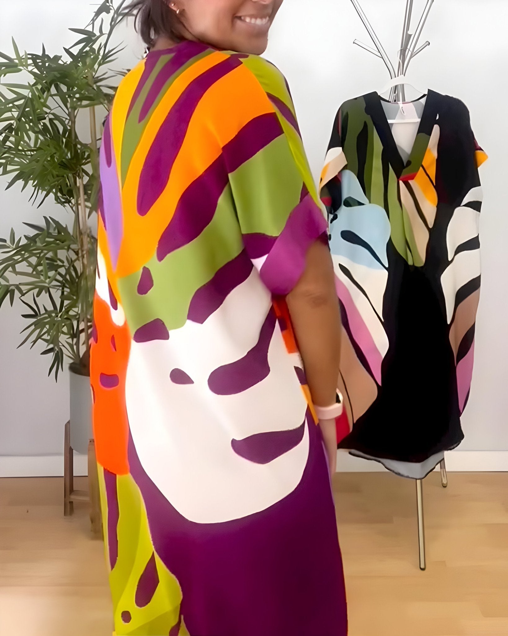 Rosaline - Casual Dames Zomerjurk - bellanza