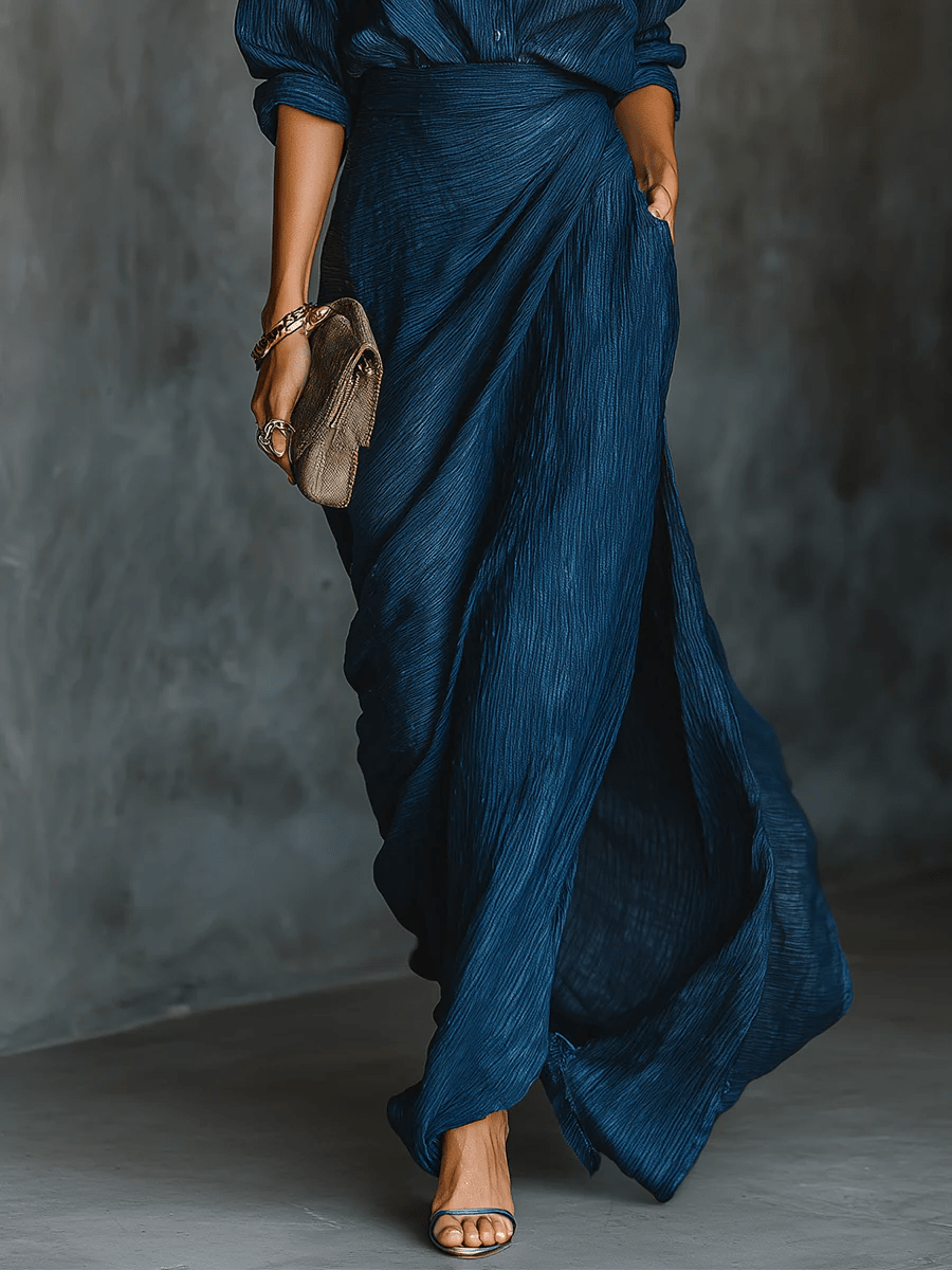 Sara™ | Elegante set met lange rok - Bellanza